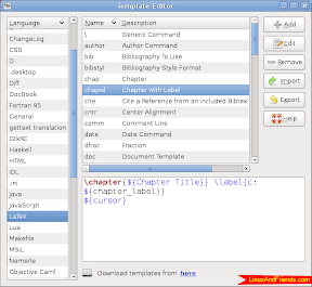 Scribes Template Editor