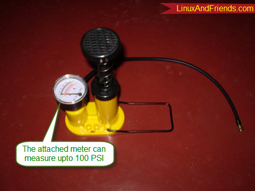 Bicycle foot pump Portable bicycle foot pump