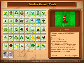 Plants vs Zombies plants You can choose from 48 different plants.