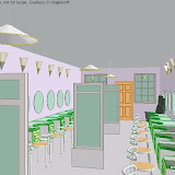 finess barber shop interior design, kikuyu