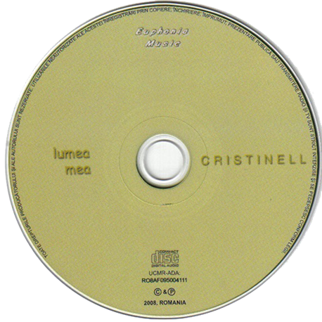 Cristinell – lumea mea cd