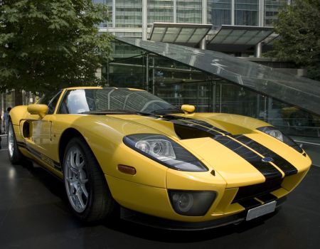The Ford GT is a mid-engined 2006 Ford Gt Heritage Limited Edition. The Ford GT is a mid-engined