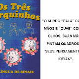 Os Tr&ecirc;s Porquinhos - para crian&ccedil;as surdas
