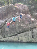 Zach jumped early...