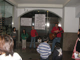 Fannie, Sophey, and Bethanie help a pshychotic reindeer moose with a stolen guitar teach some songs