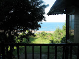 view from the Gant's house