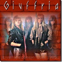 Giuffria - Live Wisconsin USA 1985 - Front
