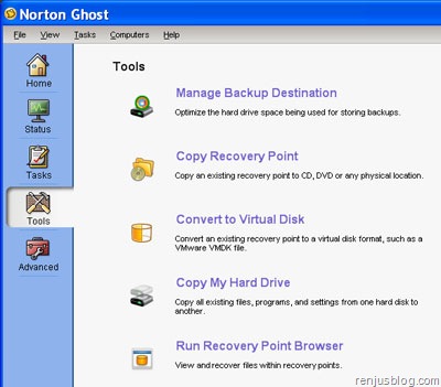 Norton Ghost 2003 bootfähige CD-ISO-Download
