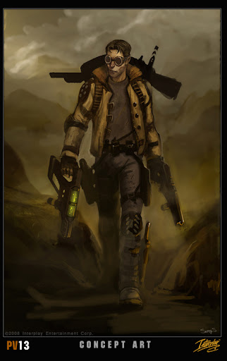 Fallout MMO Concept Art human