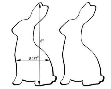 Easter Bunny Template Easter Bunny Template