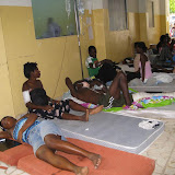 This was the main hospital in Jimani. It was full, but the chaos had gone down quite a bit by the time we got there. The Dominicans running the hospital didn't have much work for us to do, so we left them some supplies we brought and moved on.