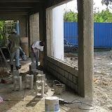 Building walls out of cinder blocks by han.