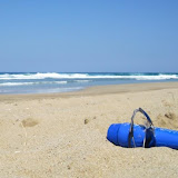 Sun, sand, water.