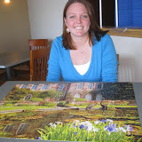 Lauren did several puzzles.