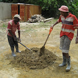 Step 14: Knock the pile down