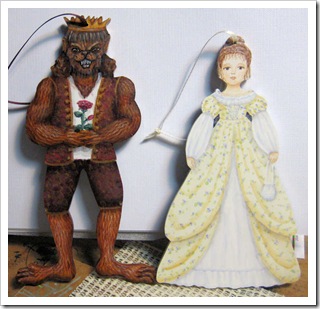Beauty and The Beast Ornaments