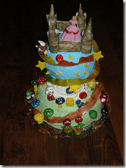 Liam's Mario Cake 020