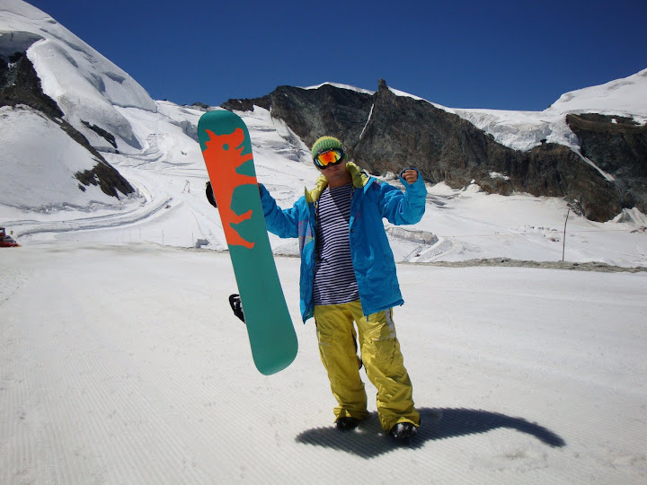 Жаркий денек в Saas Fee Жаркий денек в Saas Fee