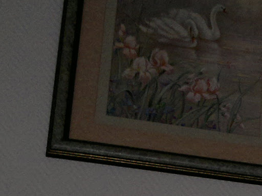 Nokia N8, recorte de toma con iso bajo con flash