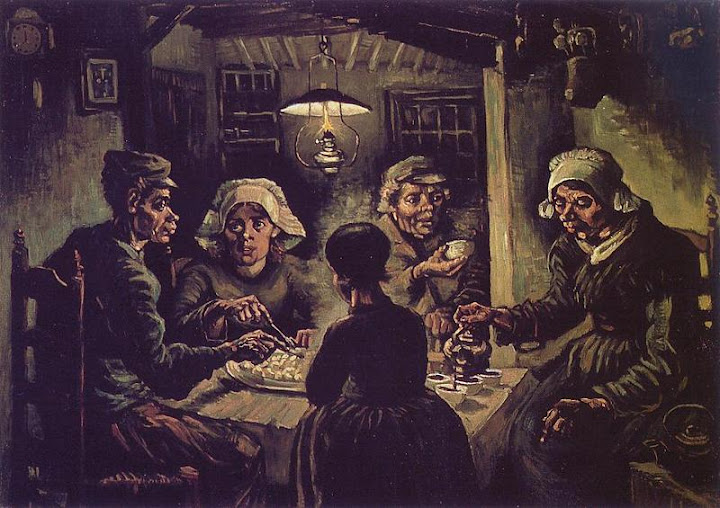Vincent van Gogh, de aardappeleters