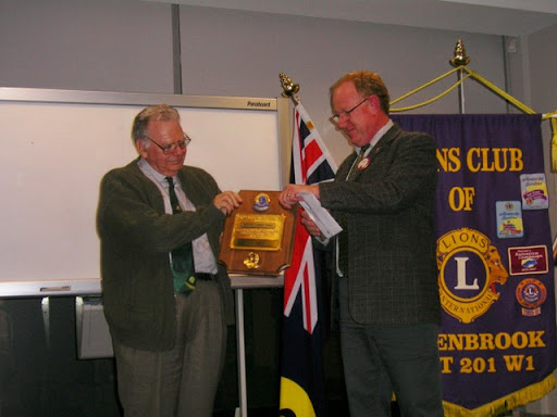 International Award to Ellenbrook Lion