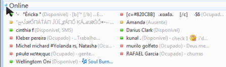 Windows Live Messenger 2011 - Categorias dos amigos Windows Live Messenger 2011 - Categorias dos amigos