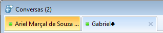 Windows Live Messenger 2011 - Conversa em abas (ativa) Windows Live Messenger 2011 - Conversa em abas (ativa)