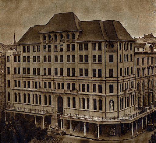 The Taj Cape Town Building The Taj Cape Town building; a picture from the past.