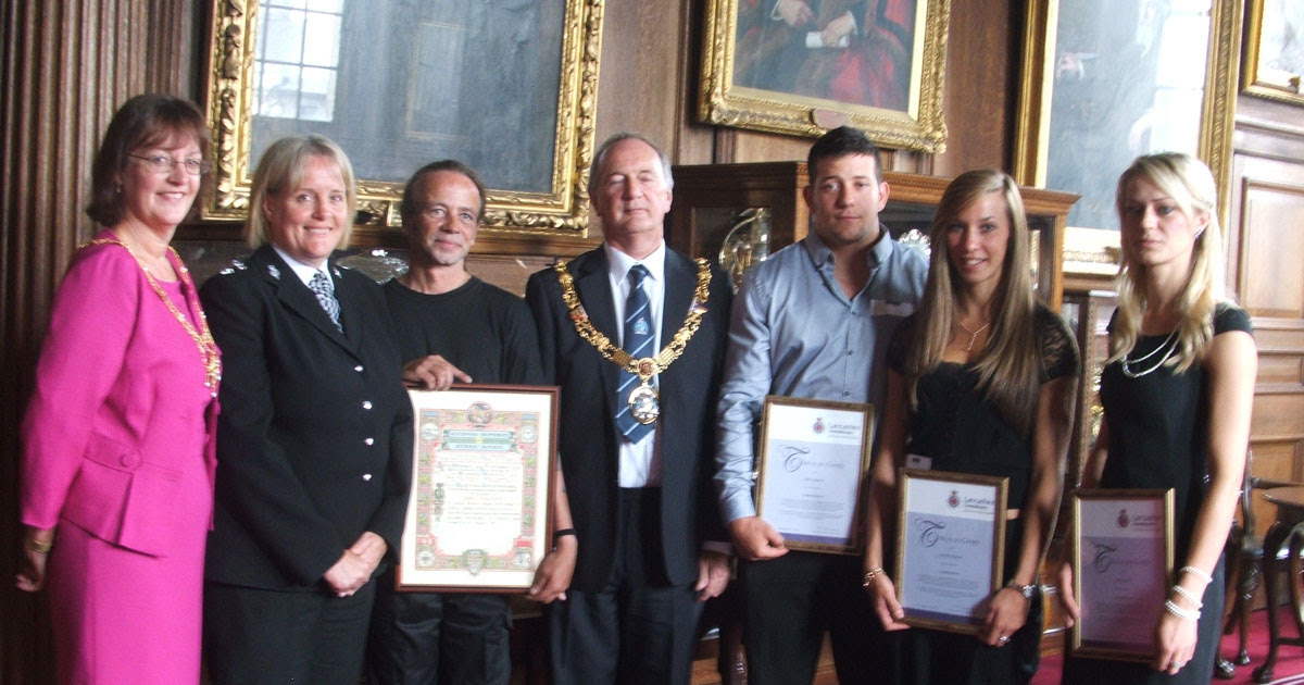 Virtual Lancaster News Blog Police bravery awards presented to members