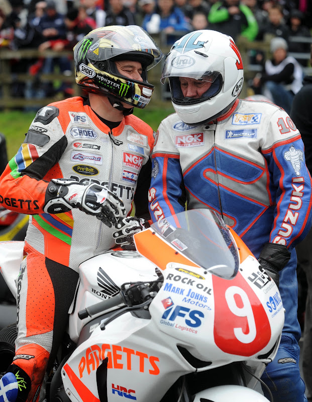 John was also part of the Parade laps, celebrating both 60 years of the Gold Cup races