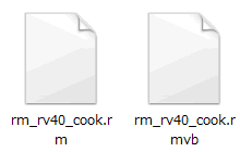 RM_Thumbnails_1 まだサムネイルが表示されていない状態のRMファイル