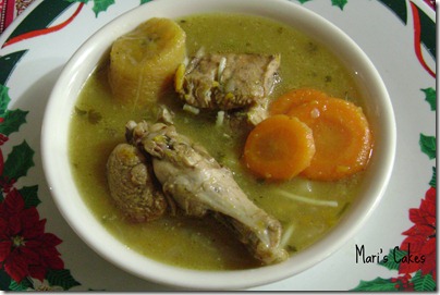 Sopa de Pollo, Chicken or hen soup