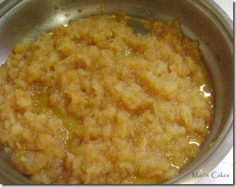 puré de peras, pear sauce