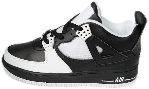  force one clear nike shoes