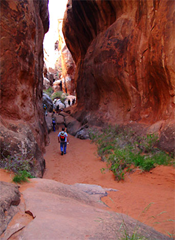 arches fiery furnace tour