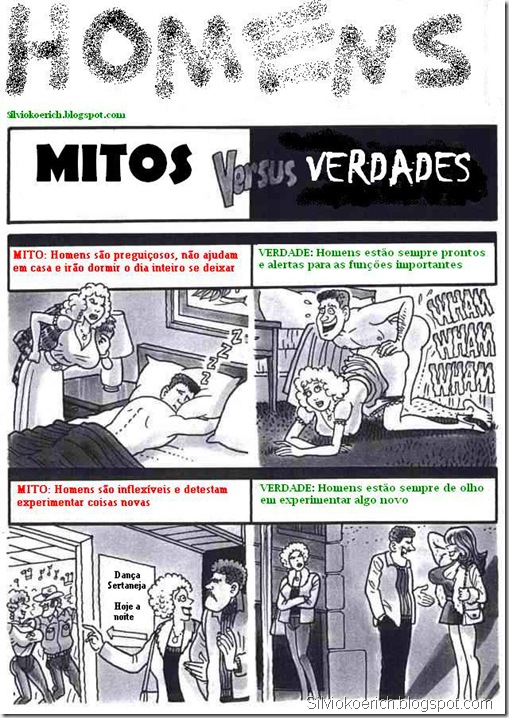 Mitos e verdade - 1