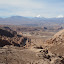 The last stretch of road into San Pedro de Atacama.