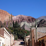 Purmamarca and its famous colored hillside
