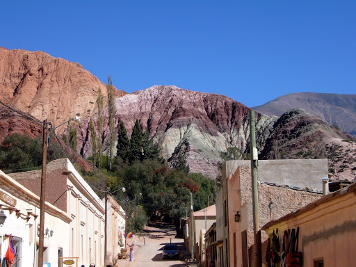 Purmamarca and its famous colored hillside