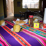 Afternoon tea just after arrival.