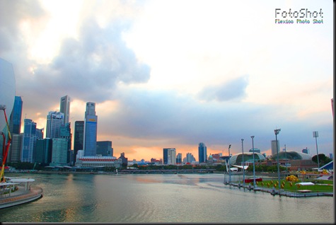 Cloudy Singapore
