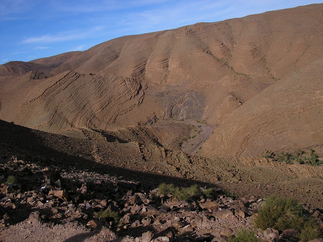Yet another view from the rest stop along highway N9 southeast of Ouarzazate