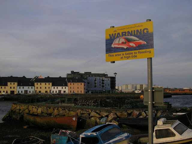 WARNING: This area is liable to flooding at high tide