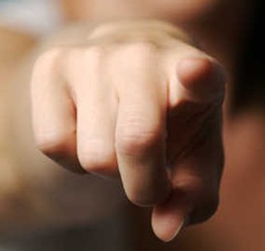 finger-pointing