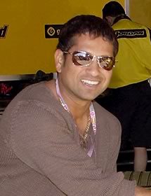 Smart Sachin Tendulkar smiling Smart Sachin Tendulkar smiling