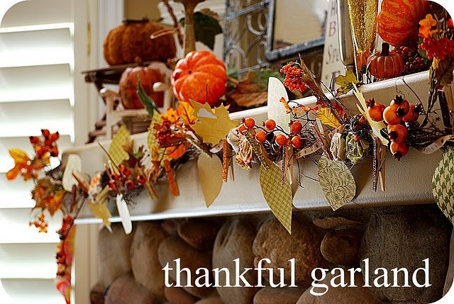 thankful garland tutorial