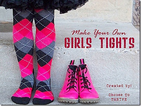 Girls Tights Tutorial
