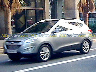 Successor Hyundai Tucson photographed without a camouflage
