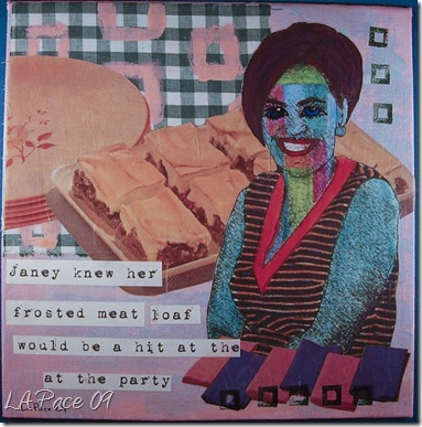 Frosted Meatloaf collage
