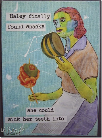 Snacks collage
